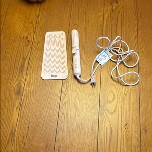 Lange White Hair Styling Tool with Comb